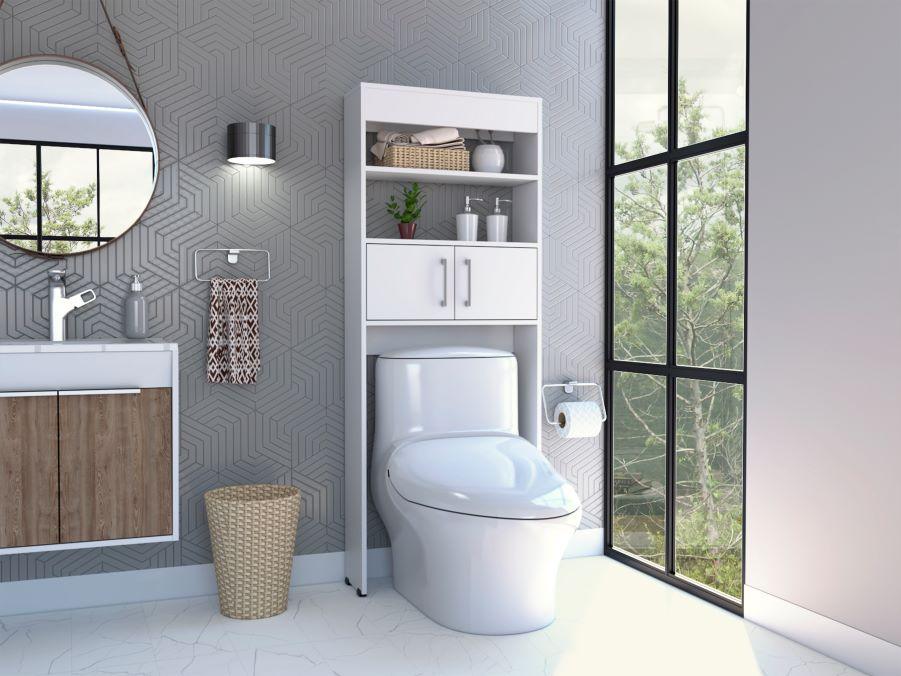 Combo para Baño Morgana, incluye Gabinete y Mueble Lavamanos.