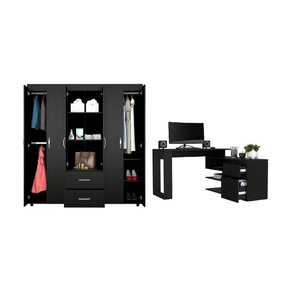 Combo para Fremont, incluye Closet y Escritorio.