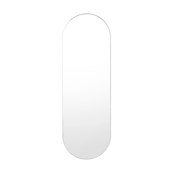 Espejo Curvo Lucera, Gris, Diseño Moderno