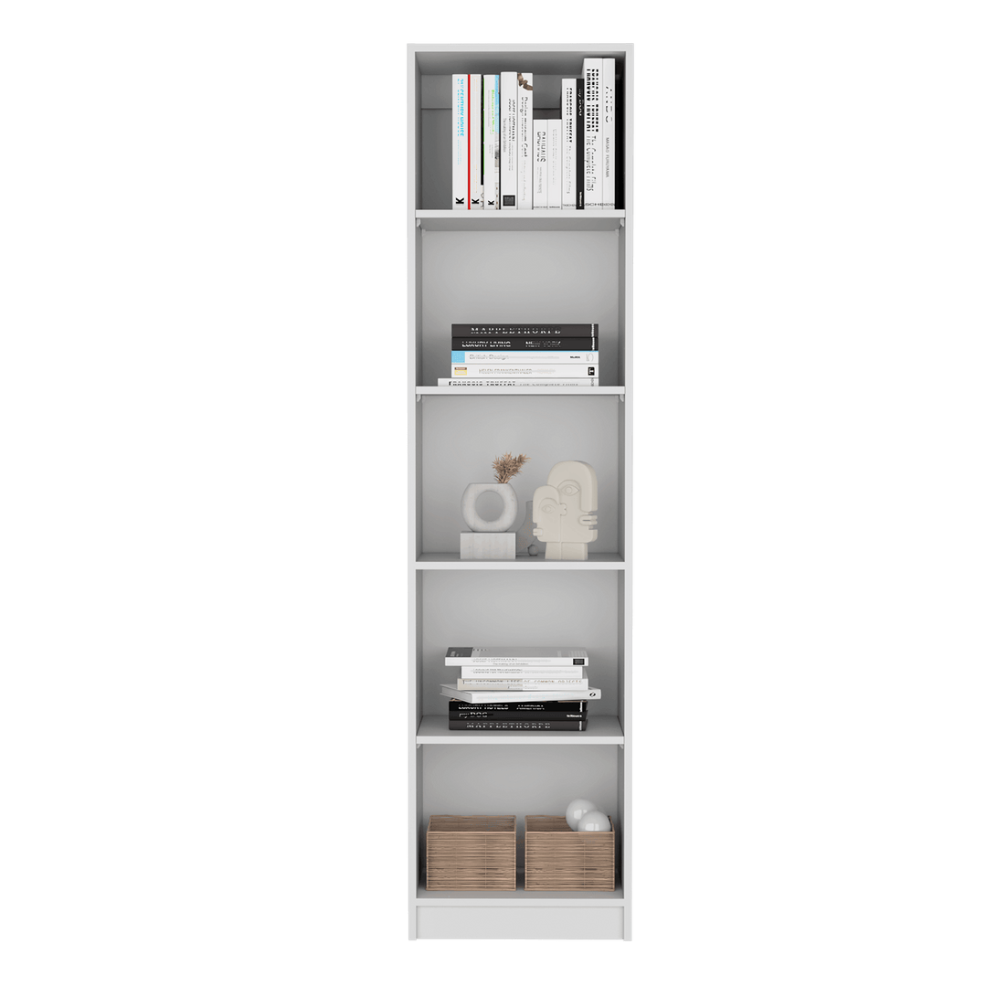 Combo de Bibliotecas Home, Blanco, Incluye Dos Bibliotecas sin puerta - VIRTUAL MUEBLES
