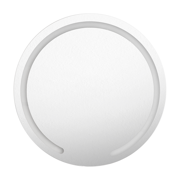 Espejo Ovalle, Circular con Diseño en Sandblasting