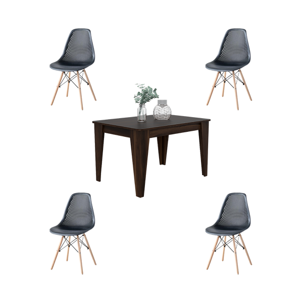 Combo Comedor Cale , Incluye Comedor y 4 sillas