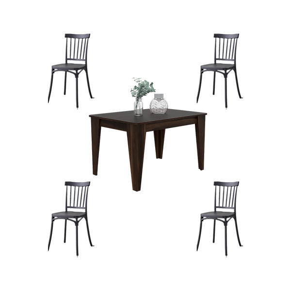 Combo Comedor Notu , Incluye Comedor y 4 sillas