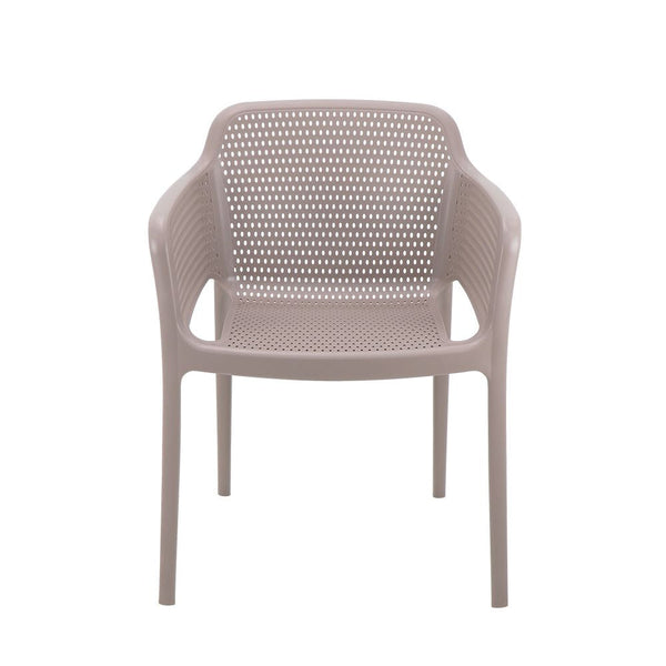 Silla con Brazos Gabriela, Taupe