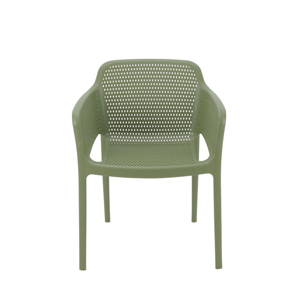 Silla con Brazos Gabriela, Verde Oliva